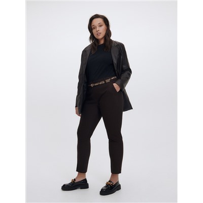 Zigarettenhose mit Gürtel