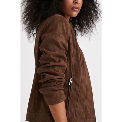 Chaqueta biker slim