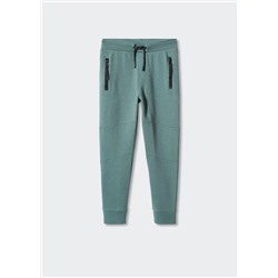 Pantalón jogger cordón -  Niño | MANGO OUTLET España