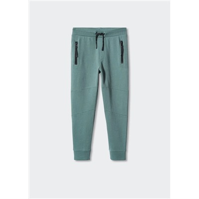 Pantalón jogger cordón -  Niño | MANGO OUTLET España