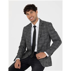 Siyah Slim Fit Ceket