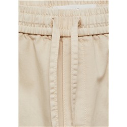 Pantalón algodón cintura elástica