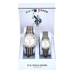 HIS AND HERS TWO TONE WATCH SET