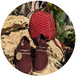 AB.Z. SAFARY VINO+AB.Z · Pelle · mochila 421 (650) GRANATE АКЦИЯ