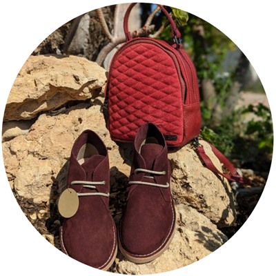 AB.Z. SAFARY VINO+AB.Z · Pelle · mochila 421 (650) GRANATE АКЦИЯ