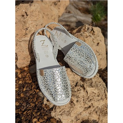 AB.Zapatos · 504-8 Guepardo plata