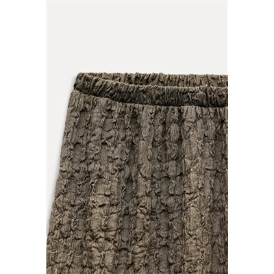 TEXTURED TROUSERS
