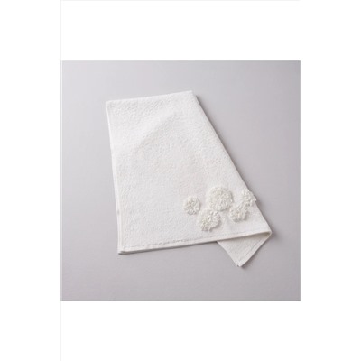 Linens, Glace Pamuk 50x80 Cm Yüz Havlusu Ekru