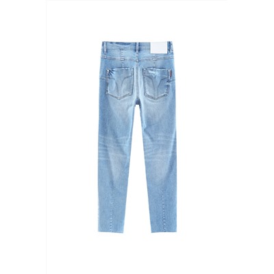 Vaquero slim 7/8 Azul claro
