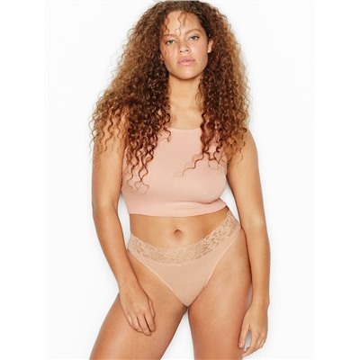 VICTORIA'S SECRET Lace-waist High-leg Brief Panty