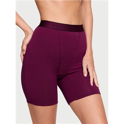 Logo Cotton High-Waist Boxer Brief