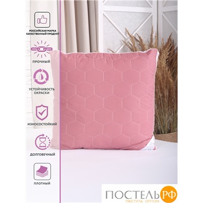 549015 Подушка 50*70 Glades SL искусственный тик бортик розы