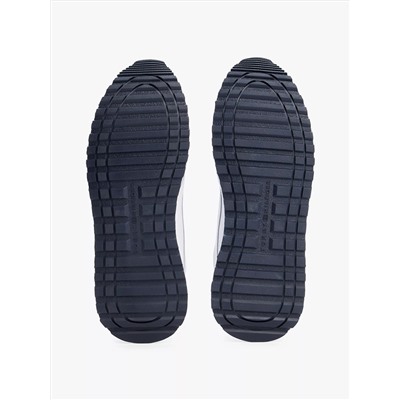 Leather-Mix Runner Sneaker