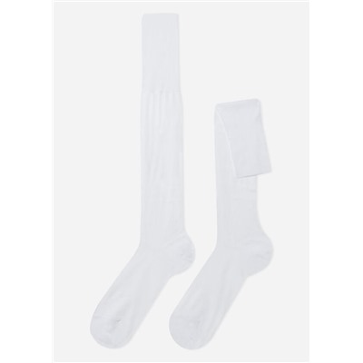 Lange Herrensocken mit Fil d‘Ecosse
