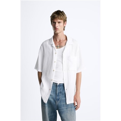 CAMISA EFECTO ARRUGADO