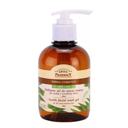 Гель для гигиены лица с алоэ вера Greenpharmacy 270 мл