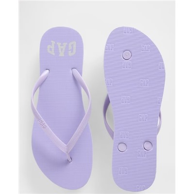 Gap Logo Flip Flops
