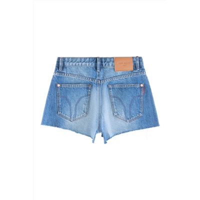 Short vaquero Azul