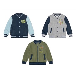 lupilu® Kleinkinder Jungen Collegejacke mit Print auf der Brust