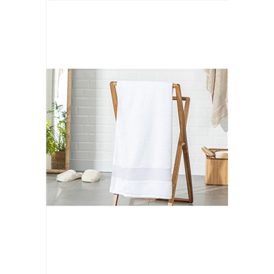 English Home Deluxe Pamuklu Low Twist Banyo Havlusu 70x140 Cm Beyaz 10033981