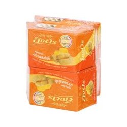 Мыло для лица и тела медово-тамариндовое Ing On 4 шт по 85 гр / Ing On Tamarind & Honey Herbal Soap 4pcs*85g