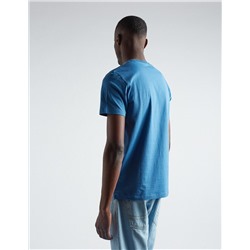 Pocket T-shirt, Men, Blue