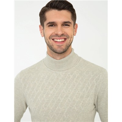 Kum Melanj Slim Fit Kazak