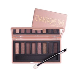 Палетка теней Champagne Pink с маслами авокадо и макадамии от Mistine / Mistine Champagne Pink Complete Eye Palette