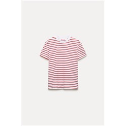 COTTON T-SHIRT WITH ENZYME FINISH