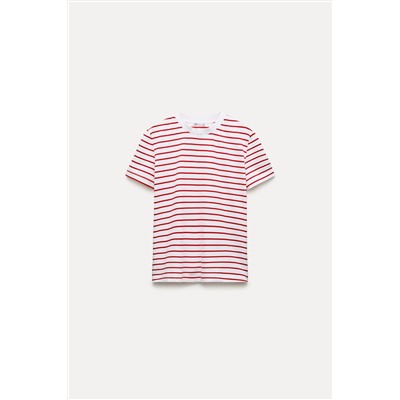 COTTON T-SHIRT WITH ENZYME FINISH