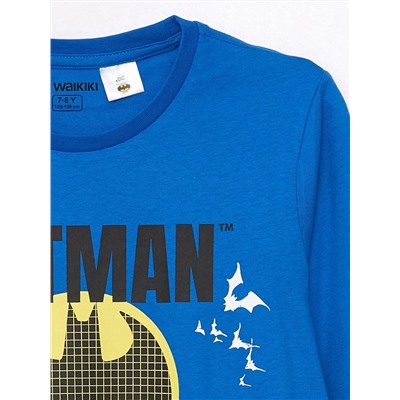 LC Waikiki Bisiklet Yaka Batman Baskılı Uzun Kollu Erkek Çocuk Pijama Takımı, LCW Kids                                            
                                            Bisiklet Yaka Batman Baskılı Uzun Kollu Erkek Çocuk Pijama Takımı