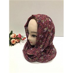 Снуд женский с цветочным рисунком (90*45 см.) арт. 247643