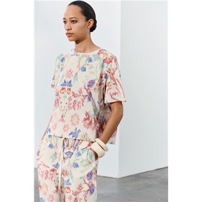ZW COLLECTION PRINTED TOP