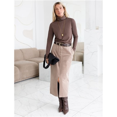 Водолазка из премиального хлопка с эластаном