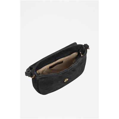 Bandolera de piel Negro - Firenze Artegiani