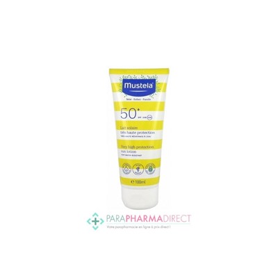 Mustela Lait Solaire Très Haute Protection Bébé-Enfant-Famille SPF50+ 100 ml