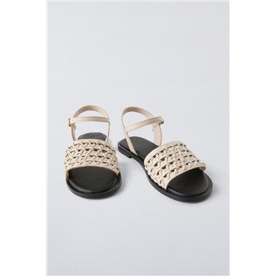 BRAIDED SANDALS