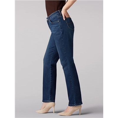 WOMEN'S INSTANTLY SLIMS RELAXED FIT STRAIGHT LEG JEAN (PETITE) IN ELLIS