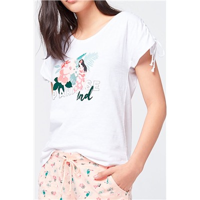Camiseta Alice Crudo