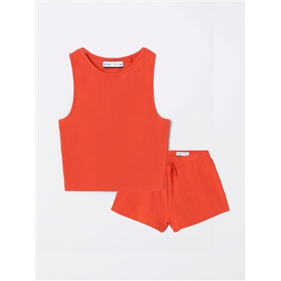 2-PIECE RIBBED SET