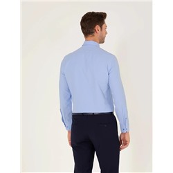 Mavi Slim Fit Uzun Kollu Klasik Gömlek