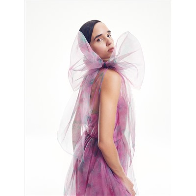 Asymmetrisches Kleid