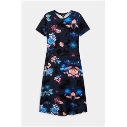 Vestido camisetero flores