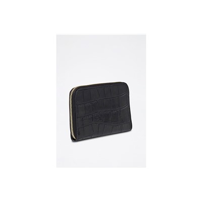 Cartera de piel Moni Negro