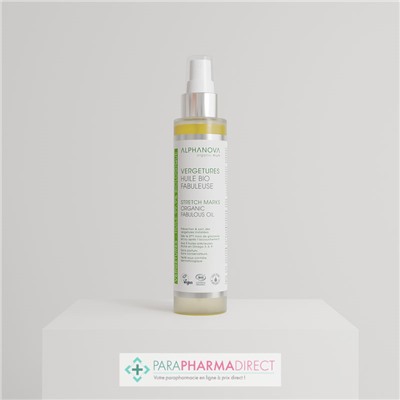 Alphanova Organic Mum Vergetures Huile Fabuleuse BIO 100ml
