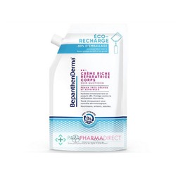 BepanthenDerma Crème Riche Réparatrice Corps 400 ml ECO-RECHARGE