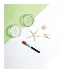 Peptide & Cica Modeling Mask with Tea Tree, Альгинатная маска с пептидами, центеллой и частицами листьев чайного дерева