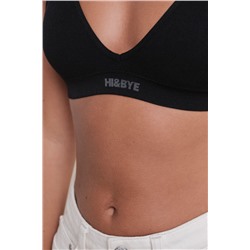 Sujetador seamless triangular negro