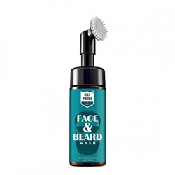 LUSTER Man Pride Charcoal Face &amp; Beard Wash Face Wash Мужская пенка для умывания с древесным углём для лица и бороды  100мл