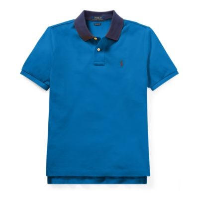 BOYS 8-20 Cotton Mesh Polo Shirt